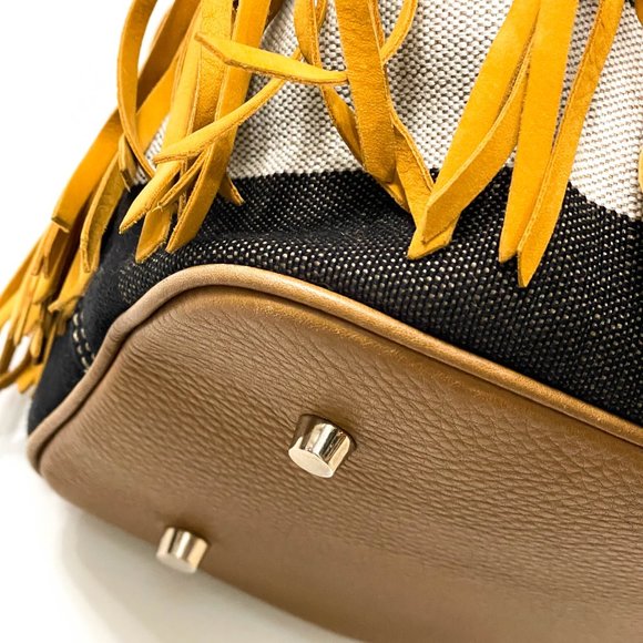 Burberry Susanna fringe bag with clutch - Picture 9 of 16